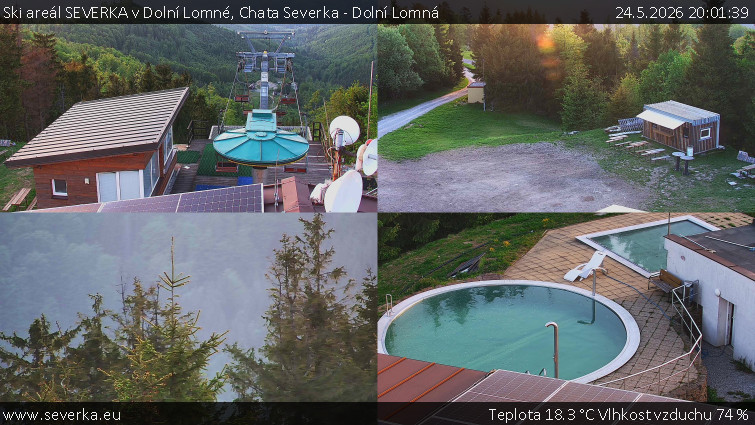 Ski areál SEVERKA v Dolní Lomné - Chata Severka - Dolní Lomná - 24.5.2026 v 20:01