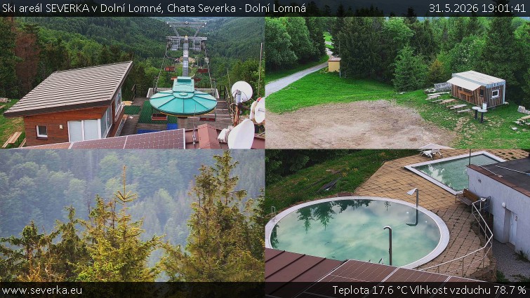 Ski areál SEVERKA v Dolní Lomné - Chata Severka - Dolní Lomná - 31.5.2026 v 19:01