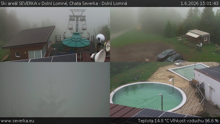 Ski areál SEVERKA v Dolní Lomné - Chata Severka - Dolní Lomná - 1.6.2026 v 15:01