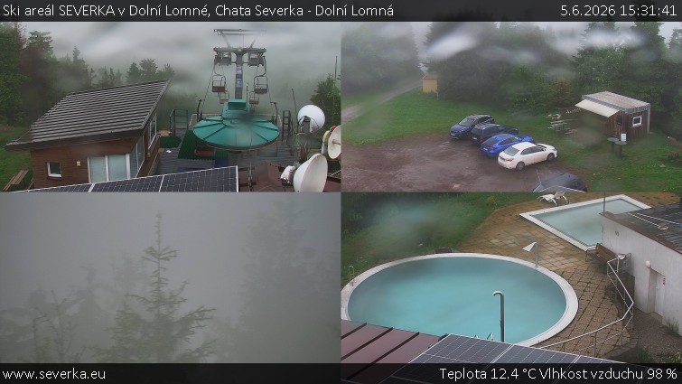 Ski areál SEVERKA v Dolní Lomné - Chata Severka - Dolní Lomná - 5.6.2026 v 15:31