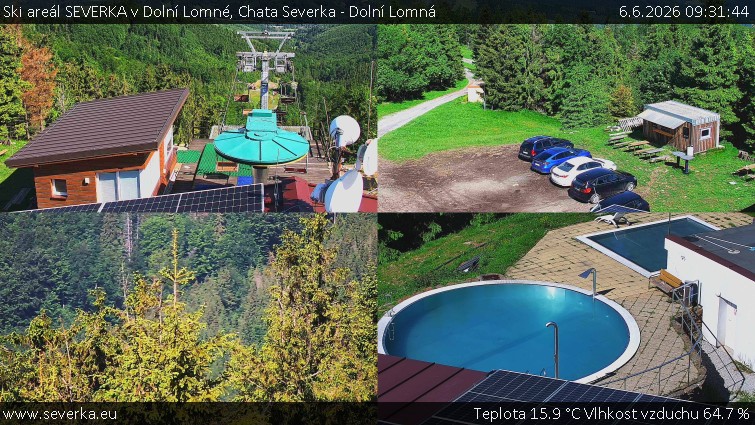 Ski areál SEVERKA v Dolní Lomné - Chata Severka - Dolní Lomná - 6.6.2026 v 09:31