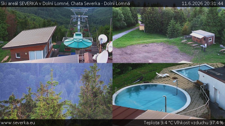 Ski areál SEVERKA v Dolní Lomné - Chata Severka - Dolní Lomná - 11.6.2026 v 20:31
