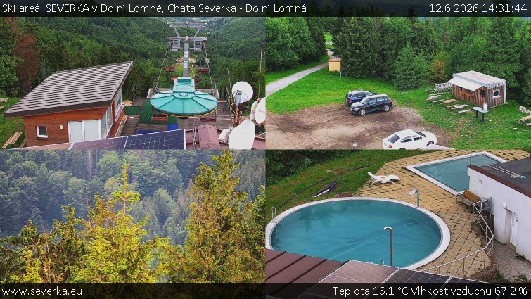 Ski areál SEVERKA v Dolní Lomné - Chata Severka - Dolní Lomná - 12.6.2026 v 14:31