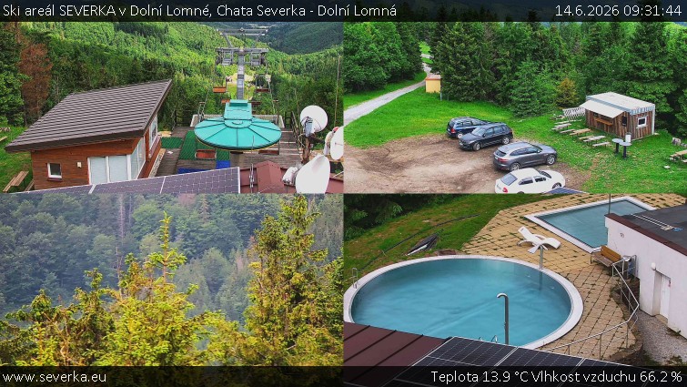 Ski areál SEVERKA v Dolní Lomné - Chata Severka - Dolní Lomná - 14.6.2026 v 09:31