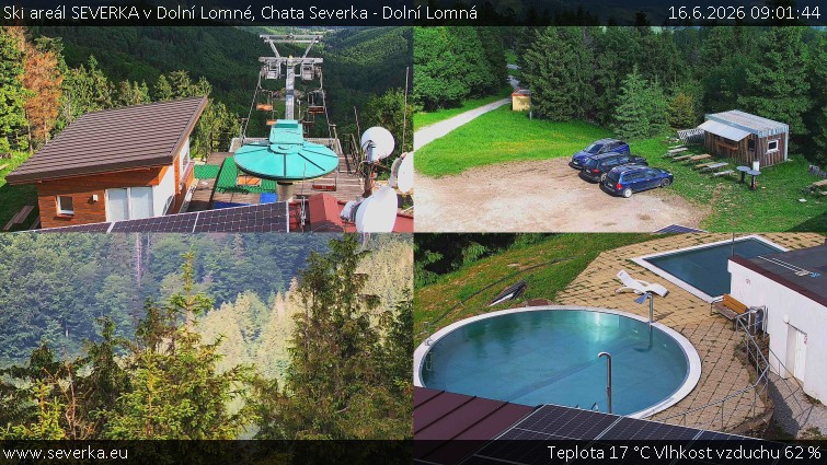 Ski areál SEVERKA v Dolní Lomné - Chata Severka - Dolní Lomná - 16.6.2026 v 09:01