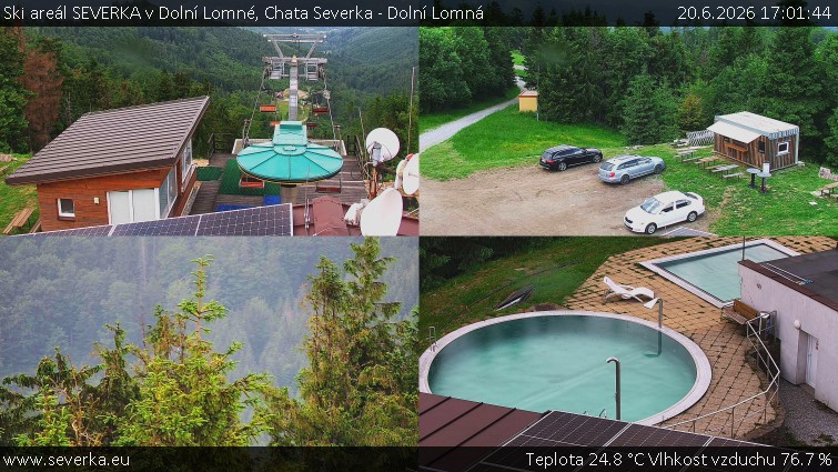 Ski areál SEVERKA v Dolní Lomné - Chata Severka - Dolní Lomná - 20.6.2026 v 17:01