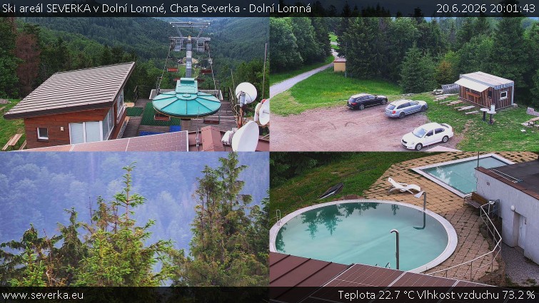 Ski areál SEVERKA v Dolní Lomné - Chata Severka - Dolní Lomná - 20.6.2026 v 20:01