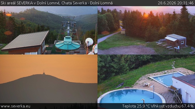 Ski areál SEVERKA v Dolní Lomné - Chata Severka - Dolní Lomná - 28.6.2026 v 20:31
