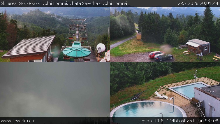 Ski areál SEVERKA v Dolní Lomné - Chata Severka - Dolní Lomná - 23.7.2026 v 20:01