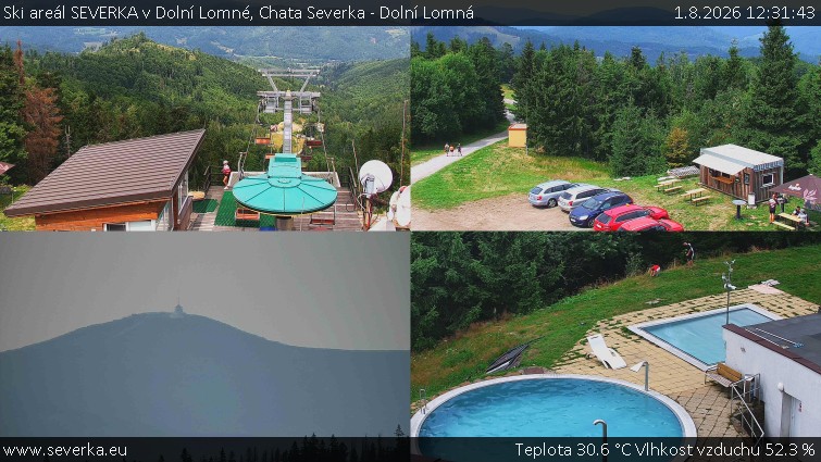Ski areál SEVERKA v Dolní Lomné - Chata Severka - Dolní Lomná - 1.8.2026 v 12:31