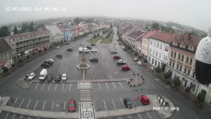 Město Hořice - Náměstí Jiřího z Poděbrad - 12.7.2025 v 05:45
