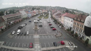 Město Hořice - Náměstí Jiřího z Poděbrad - 12.7.2025 v 06:45
