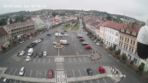 Město Hořice - Náměstí Jiřího z Poděbrad - 12.7.2025 v 07:45