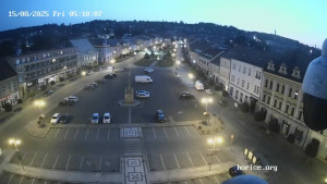 Město Hořice - Náměstí Jiřího z Poděbrad - 15.8.2025 v 05:15