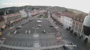 Město Hořice - Náměstí Jiřího z Poděbrad - 15.8.2025 v 05:45