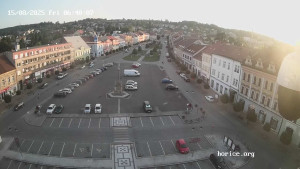 Město Hořice - Náměstí Jiřího z Poděbrad - 15.8.2025 v 06:45