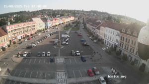 Město Hořice - Náměstí Jiřího z Poděbrad - 15.8.2025 v 07:45