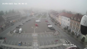 Město Hořice - Náměstí Jiřího z Poděbrad - 14.9.2025 v 06:45