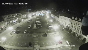 Město Hořice - Náměstí Jiřího z Poděbrad - 16.9.2025 v 02:45