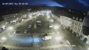 Město Hořice - Náměstí Jiřího z Poděbrad - 16.9.2025 v 05:45