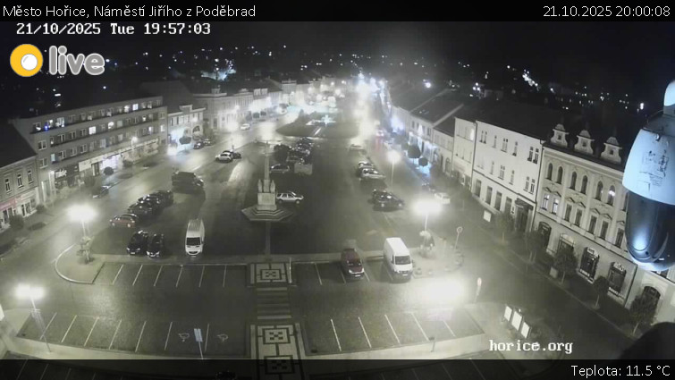 Město Hořice - Náměstí Jiřího z Poděbrad - 21.10.2025 v 20:00 Město Hořice - Náměstí Jiřího z Poděbrad - 21.10.2025 v 20:00