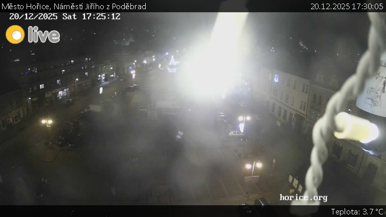 Město Hořice - Náměstí Jiřího z Poděbrad - 20.12.2025 v 17:30