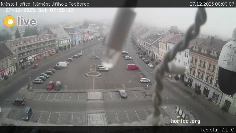 Město Hořice - Náměstí Jiřího z Poděbrad - 27.12.2025 v 08:00