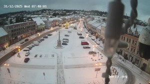 Město Hořice - Náměstí Jiřího z Poděbrad - 31.12.2025 v 07:45 Město Hořice - Náměstí Jiřího z Poděbrad - 31.12.2025 v 07:45