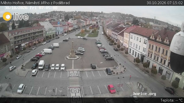 Město Hořice - Náměstí Jiřího z Poděbrad - 30.10.2026 v 07:15