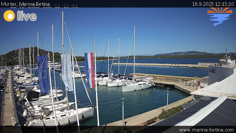 Murter - Marina Betina - 18.9.2025 v 12:15