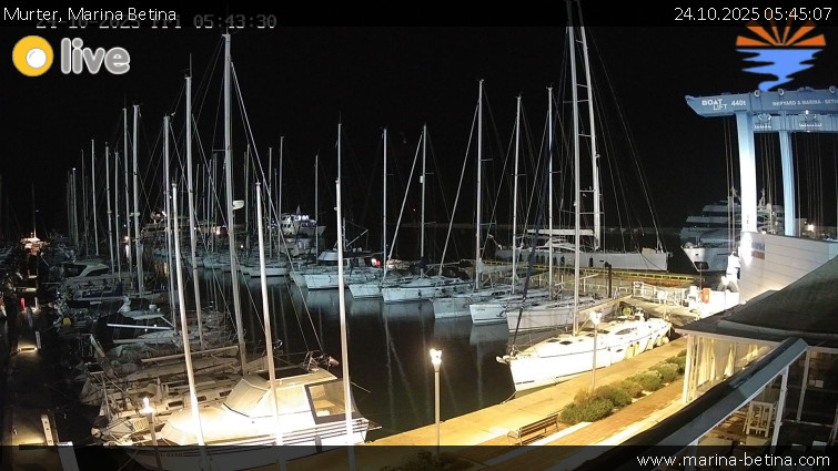 Murter - Marina Betina - 24.10.2025 v 05:45 Murter - Marina Betina - 24.10.2025 v 05:45