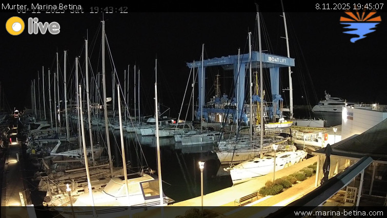 Murter - Marina Betina - 8.11.2025 v 19:45