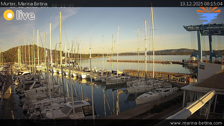 Murter - Marina Betina - 13.12.2025 v 08:15