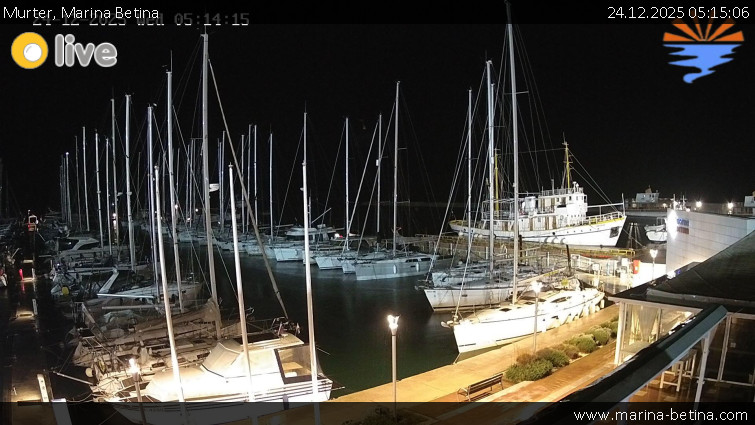 Murter - Marina Betina - 24.12.2025 v 05:15
