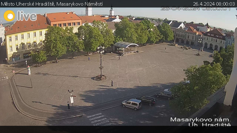 Město Uherské Hradiště - Masarykovo Náměstí - 26.4.2024 v 08:00