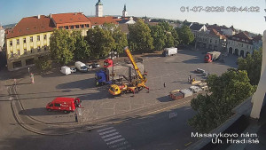 Město Uherské Hradiště - Masarykovo Náměstí - 1.7.2025 v 06:45