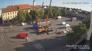 Město Uherské Hradiště - Masarykovo Náměstí - 1.7.2025 v 07:15