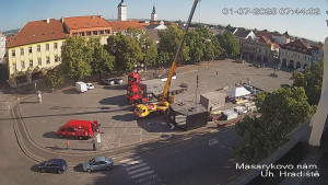 Město Uherské Hradiště - Masarykovo Náměstí - 1.7.2025 v 07:45
