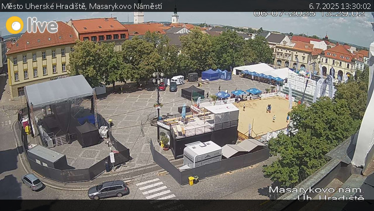 Město Uherské Hradiště - Masarykovo Náměstí - 6.7.2025 v 13:30 Město Uherské Hradiště - Masarykovo Náměstí - 6.7.2025 v 13:30