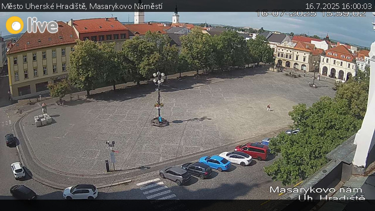 Město Uherské Hradiště - Masarykovo Náměstí - 16.7.2025 v 16:00 Město Uherské Hradiště - Masarykovo Náměstí - 16.7.2025 v 16:00
