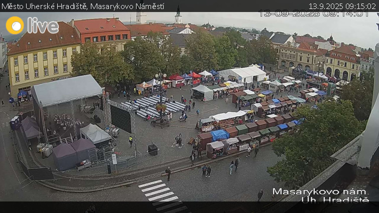 Město Uherské Hradiště - Masarykovo Náměstí - 13.9.2025 v 09:15 Město Uherské Hradiště - Masarykovo Náměstí - 13.9.2025 v 09:15