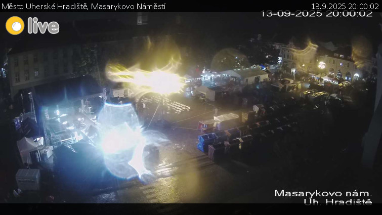 Město Uherské Hradiště - Masarykovo Náměstí - 13.9.2025 v 20:00 Město Uherské Hradiště - Masarykovo Náměstí - 13.9.2025 v 20:00