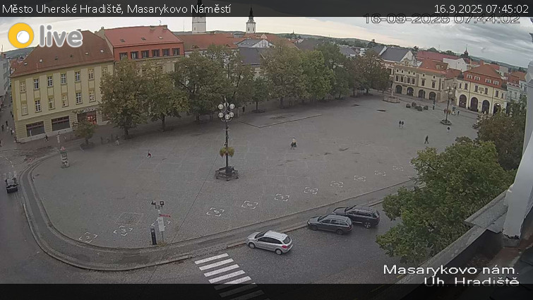Město Uherské Hradiště - Masarykovo Náměstí - 16.9.2025 v 07:45
