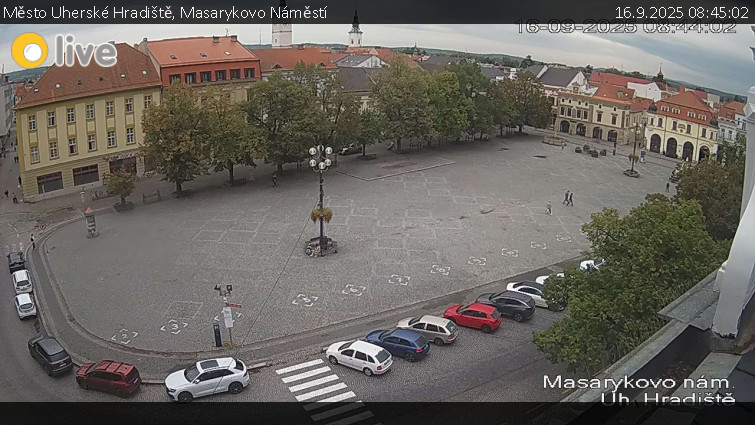 Město Uherské Hradiště - Masarykovo Náměstí - 16.9.2025 v 08:45