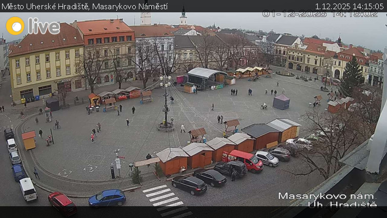 Město Uherské Hradiště - Masarykovo Náměstí - 1.12.2025 v 14:15