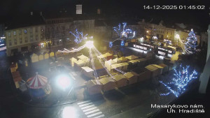 Město Uherské Hradiště - Masarykovo Náměstí - 14.12.2025 v 01:45 Město Uherské Hradiště - Masarykovo Náměstí - 14.12.2025 v 01:45