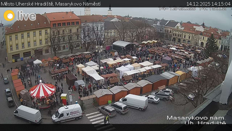 Město Uherské Hradiště - Masarykovo Náměstí - 14.12.2025 v 14:15