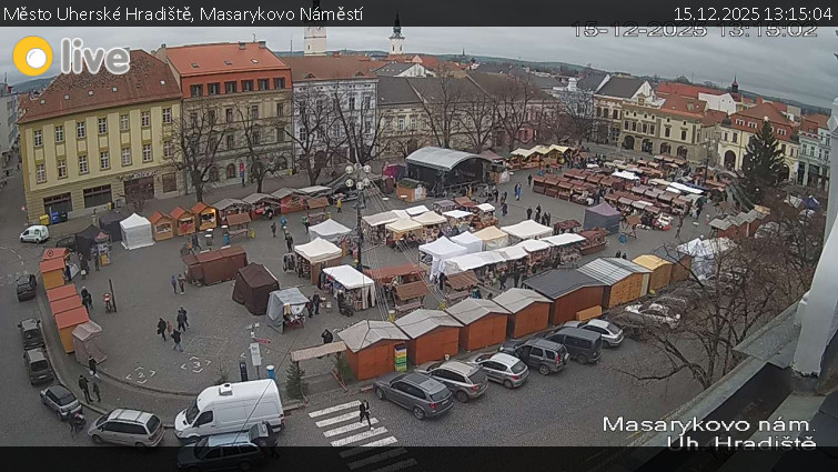 Město Uherské Hradiště - Masarykovo Náměstí - 15.12.2025 v 13:15