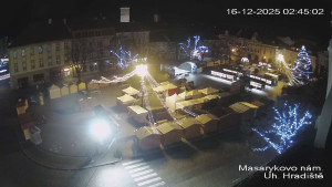 Město Uherské Hradiště - Masarykovo Náměstí - 16.12.2025 v 02:45 Město Uherské Hradiště - Masarykovo Náměstí - 16.12.2025 v 02:45