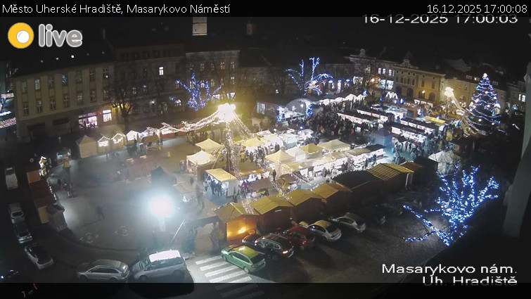 Město Uherské Hradiště - Masarykovo Náměstí - 16.12.2025 v 17:00